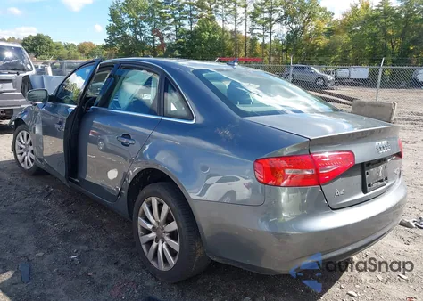 2013 Audi A4 2.0T Premium из США, поврежденный, VIN WAUBFAFL6DN032701